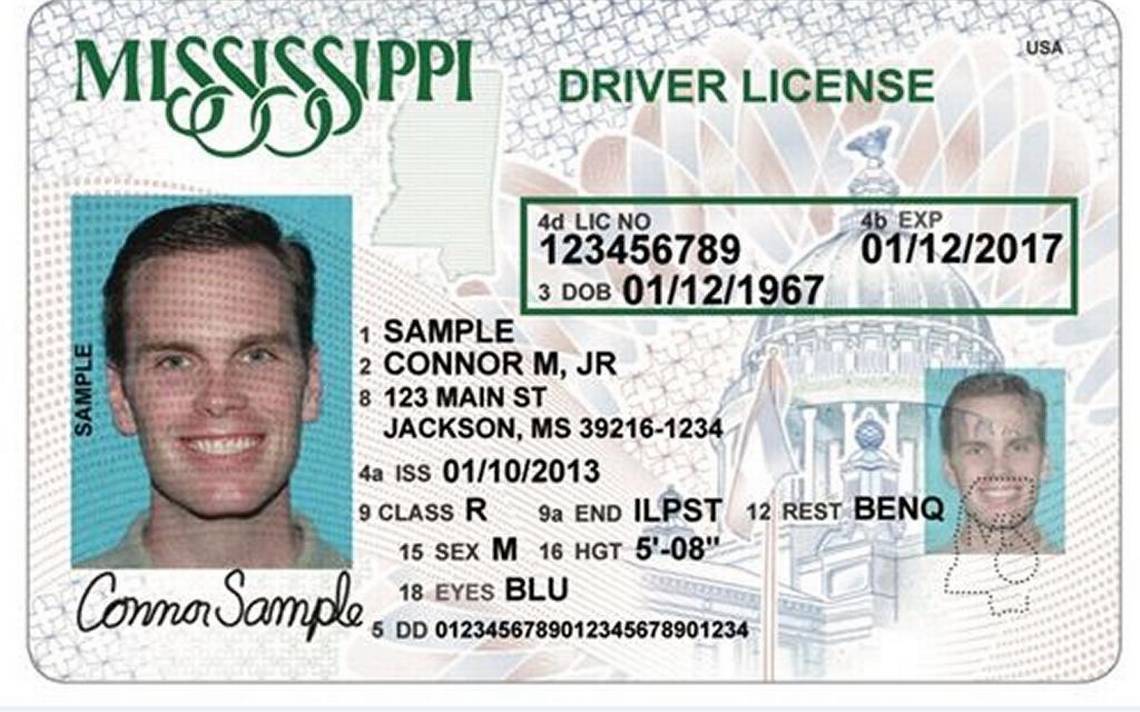 Fake Missouri Drivers License Template
